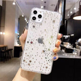 Luxury Electroplated Love Heart Clear Soft TPU Phone Case For iPhone 11 Pro X XR XS Max Back Cover For iPhone 7 8 6 6s Plus Case