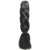 SOKU Synthetic Hair Extensions Jumbo Braids 24inch Long Locks Braiding Black Hair Crochet Boxed Braid For Treccine African Women