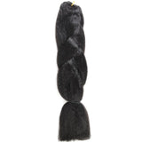 SOKU Synthetic Hair Extensions Jumbo Braids 24inch Long Locks Braiding Black Hair Crochet Boxed Braid For Treccine African Women