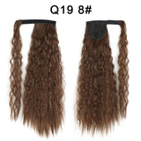 Long Curly Ponytail Natural hair extension Wrap On Clip Hair Ponytail Extensions for Women Blonde Black Horse Tail Synthetic