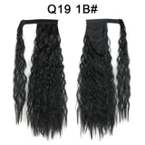Long Curly Ponytail Natural hair extension Wrap On Clip Hair Ponytail Extensions for Women Blonde Black Horse Tail Synthetic