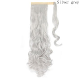 S-noilite Synthetic 17"/23"/26" Long Clip In Ponytail Hair Extension Wrap Around Ponytail Fake Pony Tail Hairpiece For Women