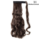 S-noilite Synthetic 17"/23"/26" Long Clip In Ponytail Hair Extension Wrap Around Ponytail Fake Pony Tail Hairpiece For Women