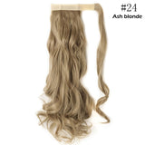 S-noilite Synthetic 17"/23"/26" Long Clip In Ponytail Hair Extension Wrap Around Ponytail Fake Pony Tail Hairpiece For Women