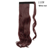 S-noilite Synthetic 17"/23"/26" Long Clip In Ponytail Hair Extension Wrap Around Ponytail Fake Pony Tail Hairpiece For Women