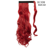 S-noilite Synthetic 17"/23"/26" Long Clip In Ponytail Hair Extension Wrap Around Ponytail Fake Pony Tail Hairpiece For Women