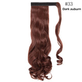 S-noilite Synthetic 17"/23"/26" Long Clip In Ponytail Hair Extension Wrap Around Ponytail Fake Pony Tail Hairpiece For Women
