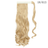 S-noilite Synthetic 17"/23"/26" Long Clip In Ponytail Hair Extension Wrap Around Ponytail Fake Pony Tail Hairpiece For Women