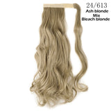 S-noilite Synthetic 17"/23"/26" Long Clip In Ponytail Hair Extension Wrap Around Ponytail Fake Pony Tail Hairpiece For Women