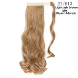 S-noilite Synthetic 17"/23"/26" Long Clip In Ponytail Hair Extension Wrap Around Ponytail Fake Pony Tail Hairpiece For Women