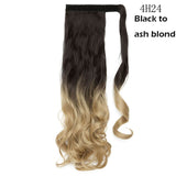 S-noilite Synthetic 17"/23"/26" Long Clip In Ponytail Hair Extension Wrap Around Ponytail Fake Pony Tail Hairpiece For Women