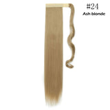 S-noilite Synthetic 17"/23"/26" Long Clip In Ponytail Hair Extension Wrap Around Ponytail Fake Pony Tail Hairpiece For Women