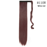 S-noilite Synthetic 17"/23"/26" Long Clip In Ponytail Hair Extension Wrap Around Ponytail Fake Pony Tail Hairpiece For Women