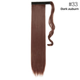 S-noilite Synthetic 17"/23"/26" Long Clip In Ponytail Hair Extension Wrap Around Ponytail Fake Pony Tail Hairpiece For Women