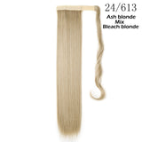 S-noilite Synthetic 17"/23"/26" Long Clip In Ponytail Hair Extension Wrap Around Ponytail Fake Pony Tail Hairpiece For Women