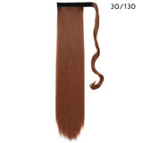 S-noilite Synthetic 17"/23"/26" Long Clip In Ponytail Hair Extension Wrap Around Ponytail Fake Pony Tail Hairpiece For Women