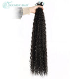 Kinky Curly Hair Bundles Synthetic Hair Extensions Blonde Two Tone Color Hair Weave Bundles 3bundle/100g For Women Free Shipping