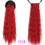 TALANG Long Straight Ponytail Hairpiece 85cm Female Clip Hair Tail False Hair With Hairpins Synthetic Hair Extensions