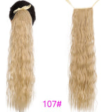 TALANG Long Straight Ponytail Hairpiece 85cm Female Clip Hair Tail False Hair With Hairpins Synthetic Hair Extensions