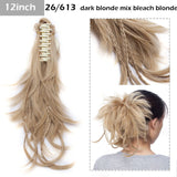 S-noilite Big Grab Claw Clip In Ponytail Hair Extension Syntheitc Ponytail Extension Hair Fake Hairpiece For Women Daily Party