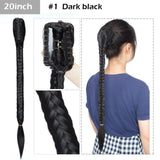 S-noilite Big Grab Claw Clip In Ponytail Hair Extension Syntheitc Ponytail Extension Hair Fake Hairpiece For Women Daily Party