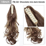 S-noilite Big Grab Claw Clip In Ponytail Hair Extension Syntheitc Ponytail Extension Hair Fake Hairpiece For Women Daily Party