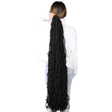 36 Inch Soft Nu Locs Crochet Hair Synthetic Goddess Faux Locks Braiding Hair Extensions Blonde Dreadlocks Crochet Hair for Women