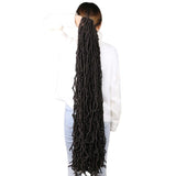 36 Inch Soft Nu Locs Crochet Hair Synthetic Goddess Faux Locks Braiding Hair Extensions Blonde Dreadlocks Crochet Hair for Women
