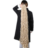 36 Inch Soft Nu Locs Crochet Hair Synthetic Goddess Faux Locks Braiding Hair Extensions Blonde Dreadlocks Crochet Hair for Women