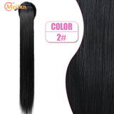 MEIFAN Synthetic Super Long Afro Kinky Curly Ponytail Extensions Ribbon Drawstring Wrap Around Hair Tail Natural Fake Hair Piece