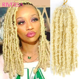 3Packs Bob Faux Locs 12'' Short Bob Locs Distressed Butterfly Locs Crochet Pre looped Soft Butterfly Locks Hair Naturel Crochet
