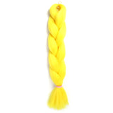 Natifah Jumbo Braiding Hair 100g 24 Inch Pre Stretched For Afro Ombre Extensions Braids Bug Color Wholesale Synthetic Fake Hair