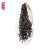 YunRong Nu Locs Crochet Hair 36 24 18 Inches Faux Locs Extension Synthetic Soft Goddess Braiding Dreadlocks Hair For Black Women