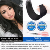 MRS HAIR Natural Hair Extensions Tape in Human Hair Extensions Invisible Skin Weft Tape Extensions Straight Blonde 20pcs NonRemy