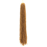 18 inch  Sister Locks Hair  Afro Synthetic Crochet  Braiding Hair Extensions For Black Women Blonde Brown