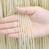 MODERN QUEE 18 Inch Sister Locks Dreadlocks Hair Extensions  Pure Color 27standers Synthetic Hair for Women Crochet Hair