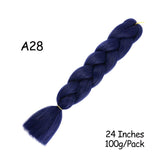 Mirra's Mirror 24inch Jumbo Hair For Braids Ombre Braiding Hair Extensions Synthetic Jumbo Braid Blonde Pink Golden Hair