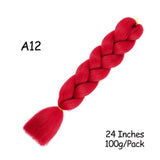 Mirra's Mirror 24inch Jumbo Hair For Braids Ombre Braiding Hair Extensions Synthetic Jumbo Braid Blonde Pink Golden Hair