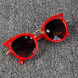 2017 New Kids Sunglasses Girls Brand Cat Eye Children Glasses Boys UV400 Lens Baby Sun glasses Cute Eyewear Shades Goggles