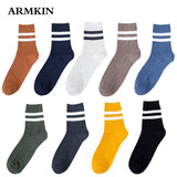ARMKIN Colorful harajuku Men Socks Korea Casual Cotton Novelty Socks Happy Funny Socks sport calcetines skateboard Male socks