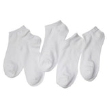 10piece=5pairs Men Short Socks Black White Style Casual Low Cut Ankle Socks Men's Slippers Shallow Mouth Male Boat Socks Meias